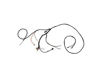 1956 Chevy Starter & Ignition Wiring Harness For Cars With Automatic Transmission & HEI