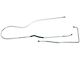 1956 Ford F-100 V8 Pickup 5/16 Main Fuel Lines - 2 Piece, Cab Tank - Stainless Steel