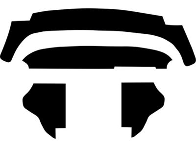 1956 Ford Pickup AcoustiSHIELD, Cowl Insulation Kit