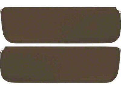 1956 Ford Pickup Sun Visors, New Style, Ginger Corinthian Grain Vinyl