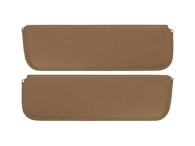 1956 Ford Pickup Sun Visors, New Style, Palomino Corinthian Grain Vinyl