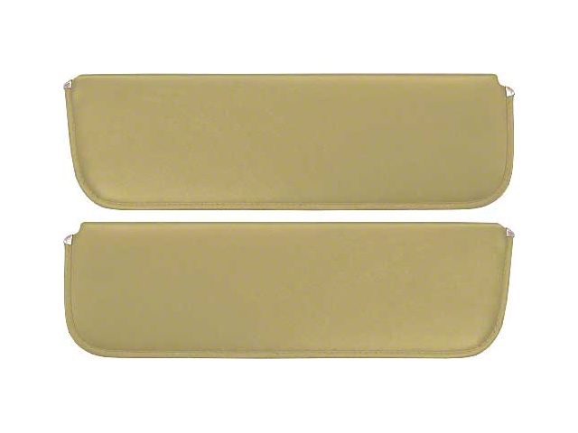 1956 Ford Pickup Sun Visors, New Style, Sand Corinthian Grain Vinyl