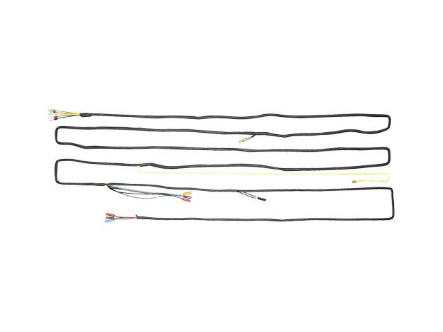 1956 Ford Thunderbird Body Wiring, With Turn Signal & Back Up Light Wiring