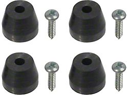 Hood Bumper Set, 4 Pieces (1956 Ford Thunderbird)