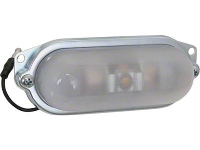 1956 Ford Thunderbird Rear License Plate Light Assembly, 12 Volt