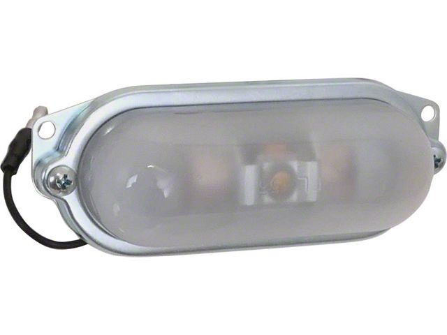 1956 Ford Thunderbird Rear License Plate Light Assembly, 12 Volt