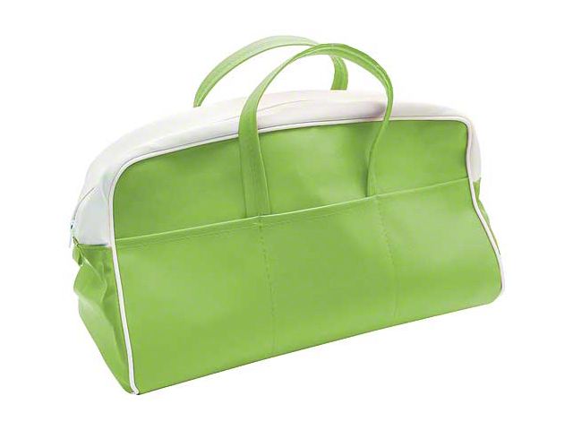 1956 Ford Thunderbird Tote Bag, Green & White