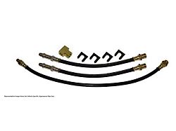 1957-1959 Chevy-GMC Truck 3200 3/4 Ton Brake Hose Kit, Front Drum / Rear Drum