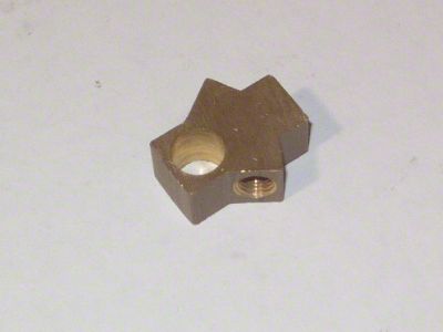 OPR Rear Brake Connector; Brass (55-56 Thunderbird)