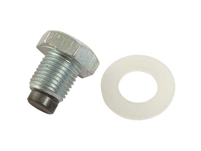 Magnetic Oil Pan Drain Plug/ Incl Nylon Washer