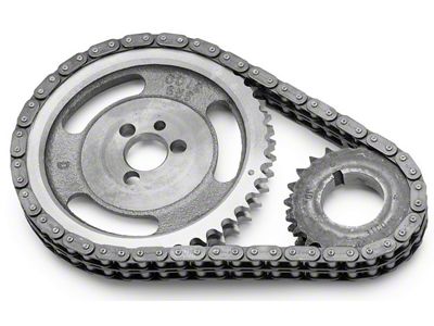 1957-1981 Corvette Edelbrock 7802 Timing Chain & Gear Set Small Block Chevy Sng/Keyway