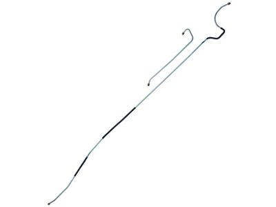 1957-60 Ford F-100 V8 Pickup 5/16 Main Fuel Lines - 2 Piece - Original Steel