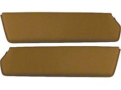 Sun Visors, New Style, Palomino Corinthian Grain Vinyl (57-60 F-100; 57-60 F-250; 57-60 F-350)
