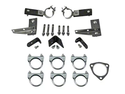 Hanger/Clamp Kit-V8-Dual Exhaust (For Original Exhaust System) (1957 Chevy Bel Air; 1957 Chevy 150; 1957 Chevy 210; 1957 Chevy Nomad)