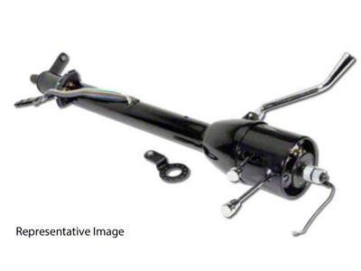 1957 Chevy-GMC Truck Tilt Steering Column, Automatic Column Shift-Black Powdercoat