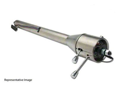 1957 Chevy-GMC Truck Tilt Steering Column, Floor Shift-Chrome