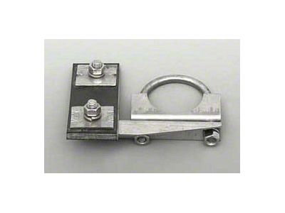 Muffler Hanger With Stainless Steel Clamp Factory Style (1957 Chevy Bel Air; 1957 Chevy 150; 1957 Chevy 210; 1957 Chevy Nomad)