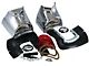 Tail Lights; Chrome Housing; Red Lens (1957 150, 210, Bel Air, Nomad)