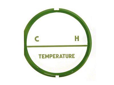 1957 Chevy Trim Parts Temperature Lens