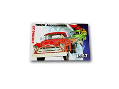 1957 Truck Color Accessory Brochure