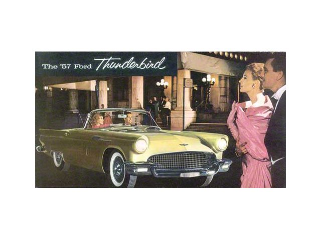 1957 Ford T Bird Sales Brochure