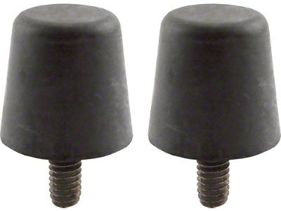 OPR 1957 Ford Thunderbird Gas Tank Filler Door Bumpers, Rubber