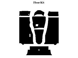 1957 Ford Thunderbird Insulation Kit, Floor Kit