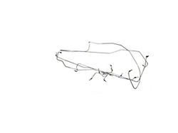 1957 Ford Thunderbird OEM Steel Manual Brake Line Kit