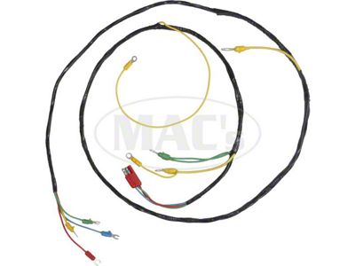 1957 Ford Thunderbird Power Seat Regulator Control Wire, 69 Long, For Dial-A-Matic Power Seat