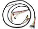 1957 Ford Thunderbird Power Window and Seat Wiring Harness, Left