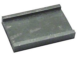 Rear Leaf Spring Liner, Rubber (1957 Ford Thunderbird)