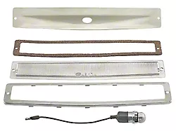 1957 Ford Thunderbird Rear License Plate Light Assembly, 12 Volt