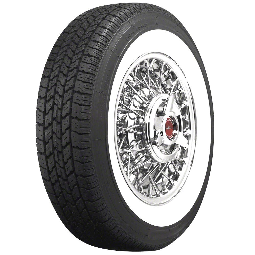 Ecklers 1957 Ford Thunderbird Tire, 750 X 14, 2-1/4
