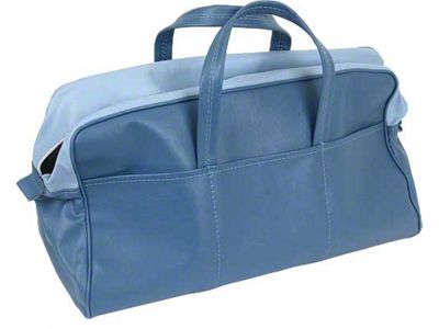 1957 Ford Thunderbird Tote Bag, Dark Blue & Light Blue