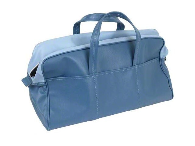 1957 Ford Thunderbird Tote Bag, Dark Blue & Light Blue