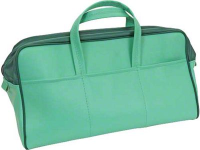 1957 Ford Thunderbird Tote Bag, Dark Green & Light Green