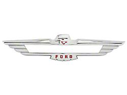 1957 Ford Thunderbird Trunk Lid Handle, Chrome