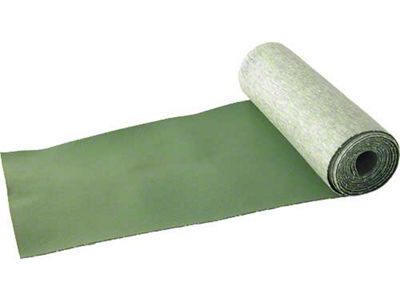 1957 Ford Thunderbird Vinyl Floor Cover, Cumberland Green LB45