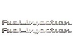 Fuel Injection Trunk Emblem (1957 Chevy Bel Air; 1957 Chevy 150; 1957 Chevy 210; 1957 Chevy Nomad)