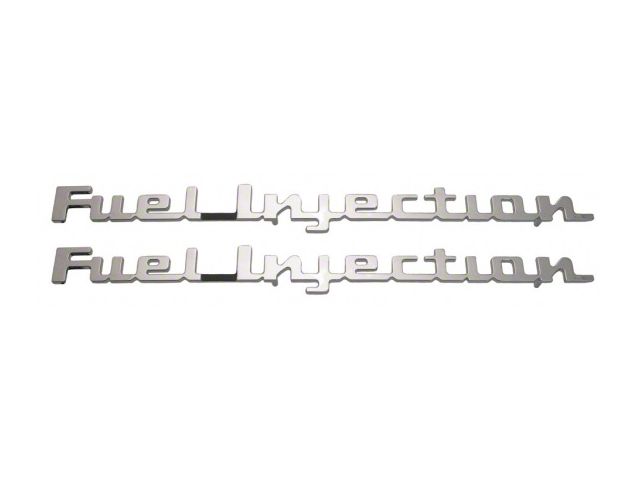 Ford Fuel Injection Emblems Ecklers Fuel Injection Trunk Emblem, 1957