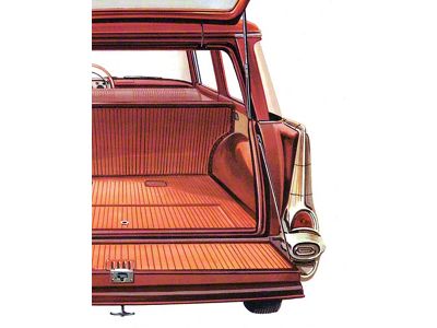 1957 Nomad, Wagon Wheel Well Covers