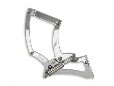1958-1959 Chevy Truck Billet Aluminum Hood Hinges, Polished, Steel Hood