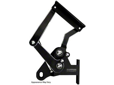 1958-1959 Chevy Truck Billet Hood Hinges, Black Anodized