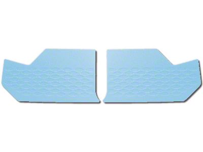 1958-1959 Ford Thunderbird Interior Kick Panels, Light Blue