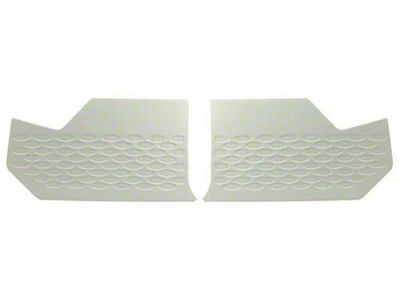 1958-1959 Ford Thunderbird Interior Kick Panels, White