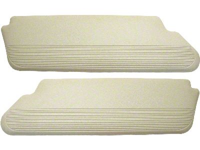 1958-1959 Ford Thunderbird Sun Visors, White Bison Grain Vinyl