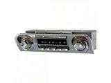 1958-1960 Corvette Face Plate Kit With Black Letters For WonderbarRadio (Convertible)