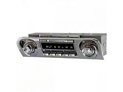 1958-1960 Corvette Face Plate Kit With Black Letters For WonderbarRadio (Convertible)