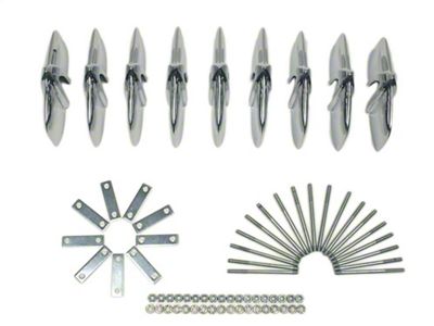 1958-1960 Corvette Grille Teeth Set (Convertible)