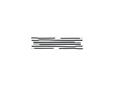 1958-1960 Ford Thunderbird Belt Weatherstrip Kit, 8 Pieces, Convertible